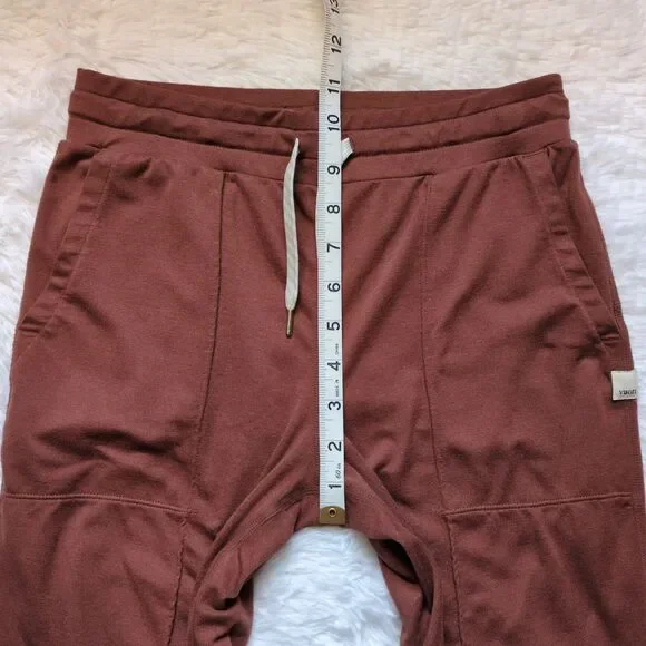 Vuori Halo Slim Flare DreamKnit Pants Women's Size Small Rosewood - Picture 7 of 10